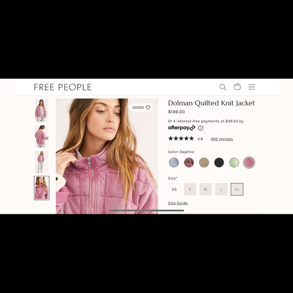 Free People Dolman Quilted Knit Jacket - Picture 8 of 11